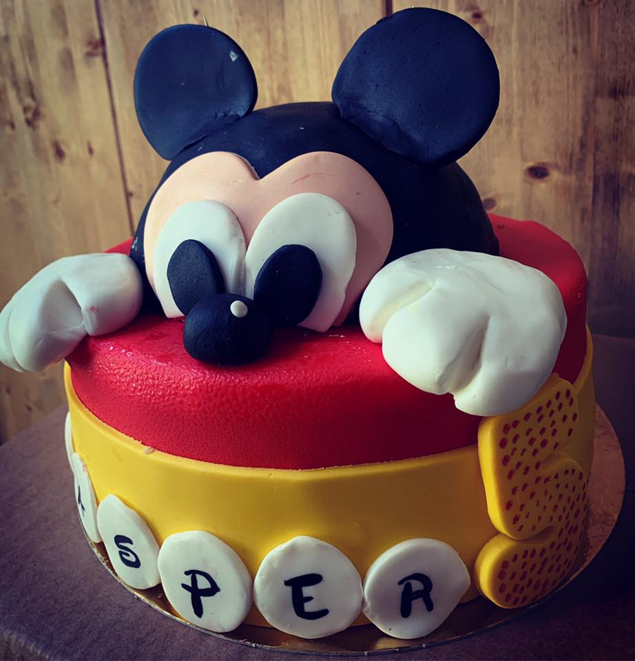 Mickey taart